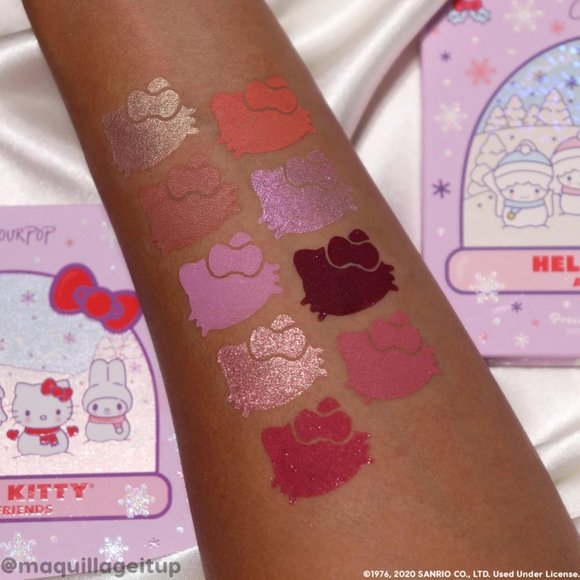 HELLO KITTY COLOURPOP SANRIO EYESHADOW PALETTE - Picture 9 of 9